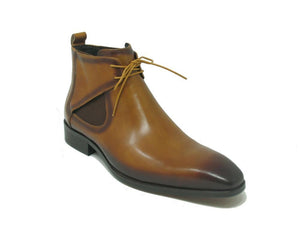 Calfskin Lace-up Chukka Boots